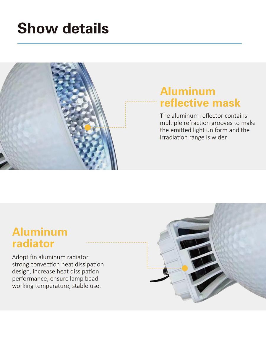 china 200 watt high bay led lights