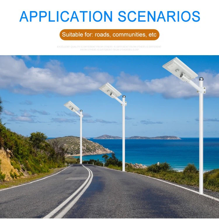 semi integrated solar street light