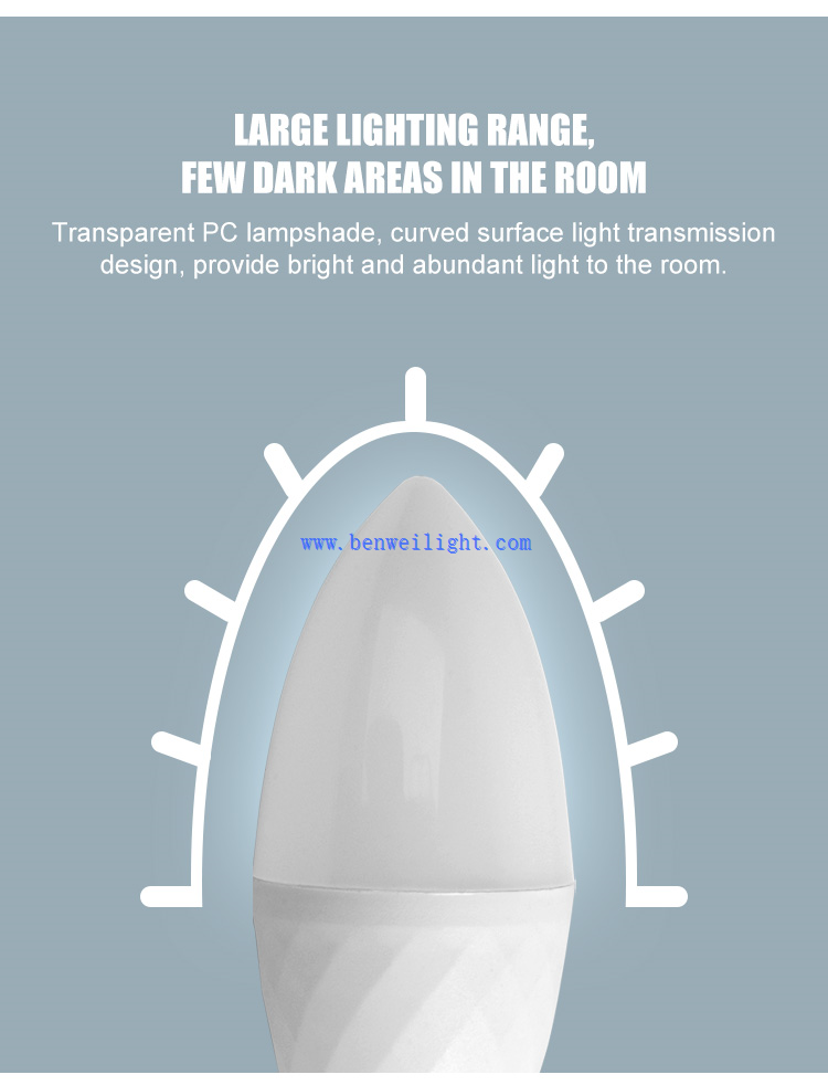 led candle bulb-6 led candle bulb-6
