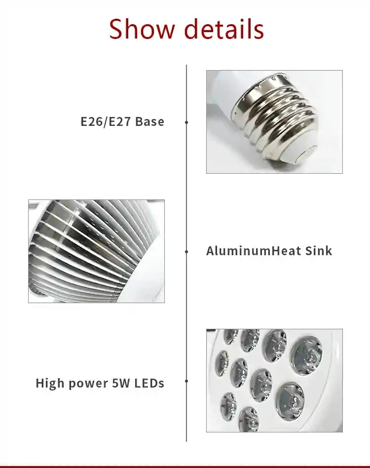 Portable Beauty Red Light Therapy Bulb 4 Portable Beauty Red Light Therapy Bulb 4