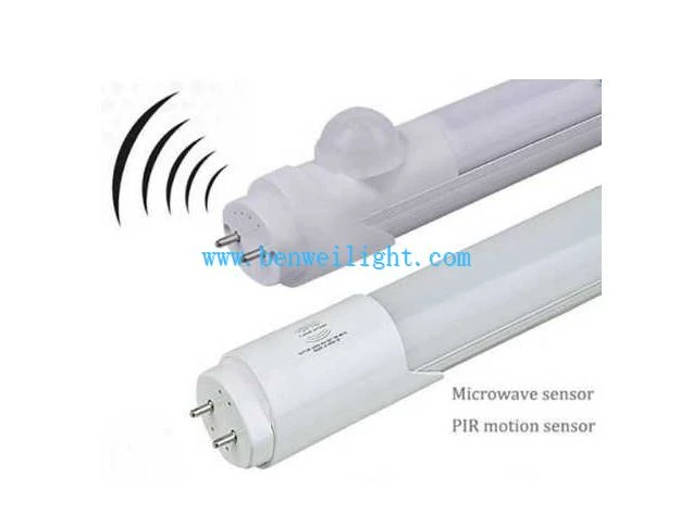 160lm/w Microwave Sensor T8 LED Tube Light
