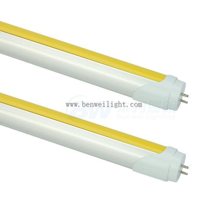 LED Yellow tube light T8 600mm