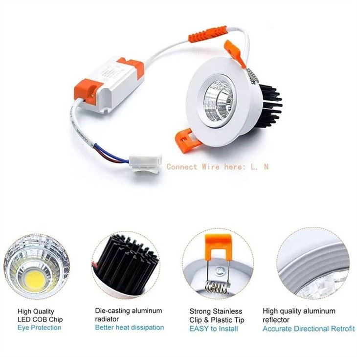 Jcc Fire Rated Downlights