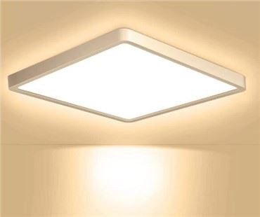 Lekapan Permukaan Lampu Led Panel Rata