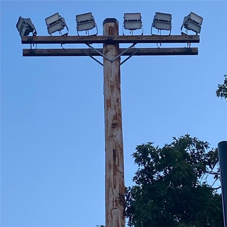 400 Watt LED Area Flood Light application
