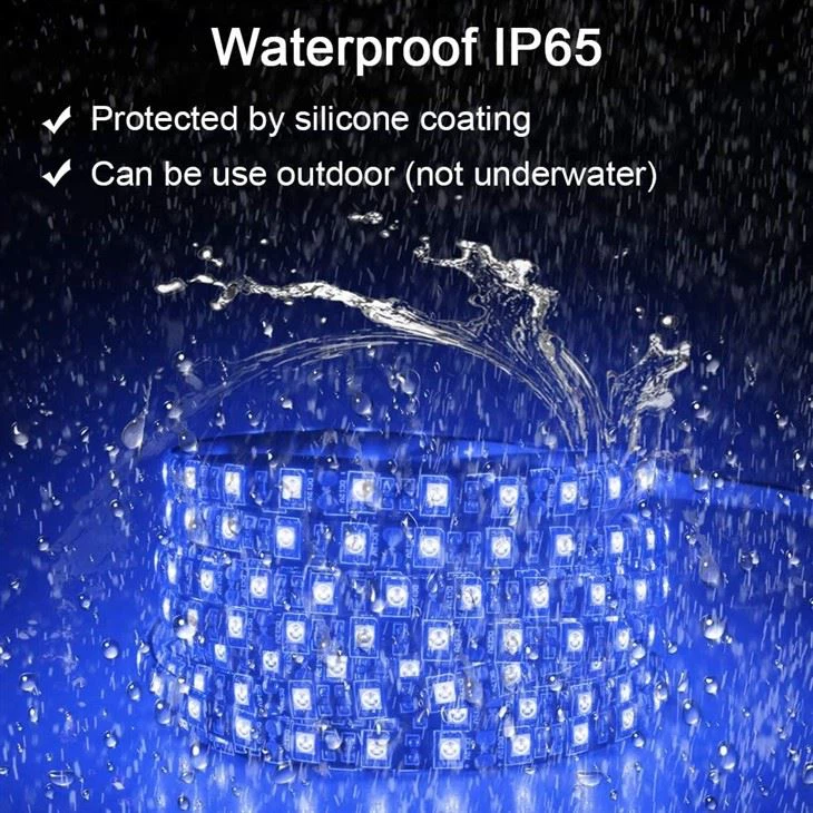 blue led rv lights waterproof