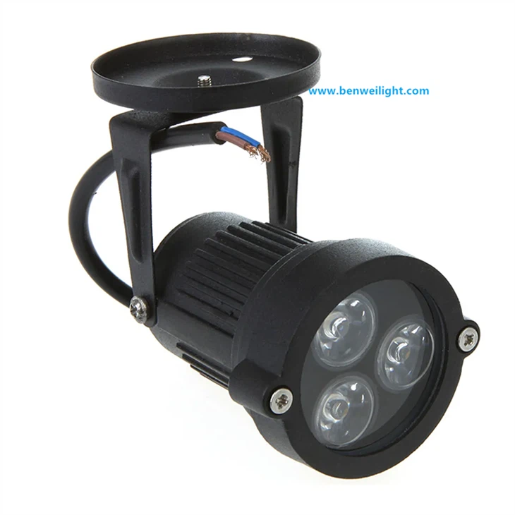 Bright outdoor wall-mounted spotlight, 5W COB, for garden, courtyard, and path lighting. price