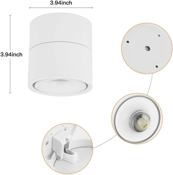 3000K/4000K/5000K Adjustable Indoor Spotlight suppliers