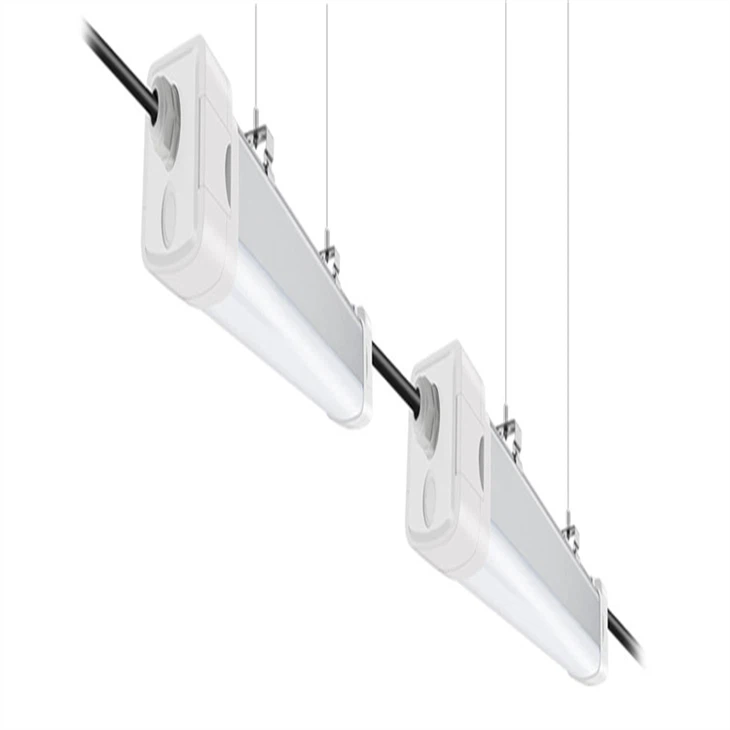 140LM/W Microwave Sensor LED Triproof Lights 40W/60W IP65