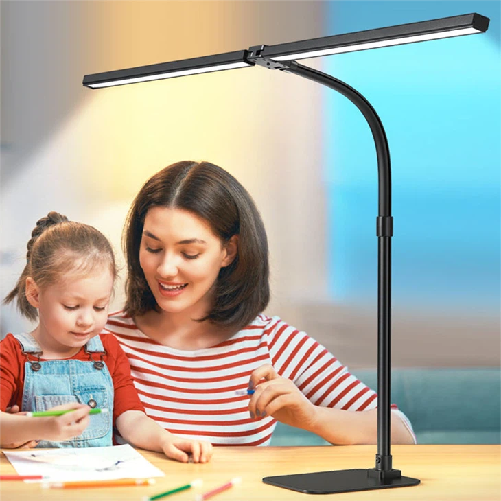 31.5" Dwi Lebar-Lampu Meja Arkitek RG0 Kepala - Bebas Cahaya Biru