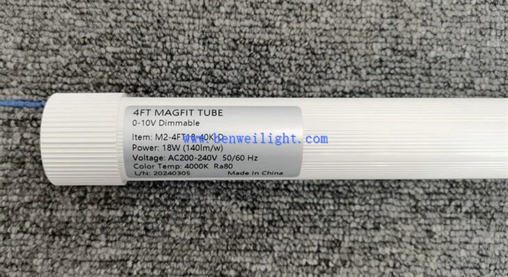 Mudah Pasang Lampu Tiub LED Magnetik 1.2m 1.5m