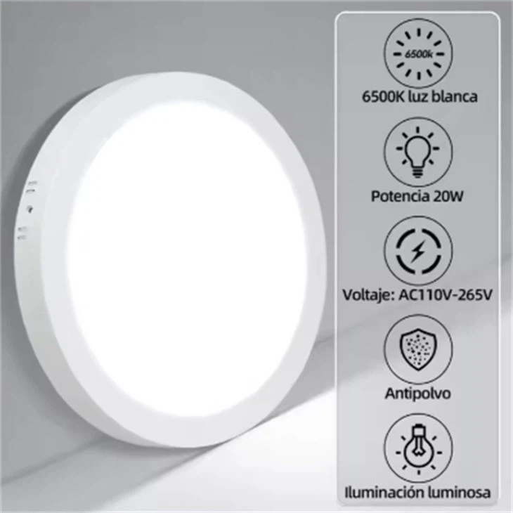 surface mount flat panel led lights