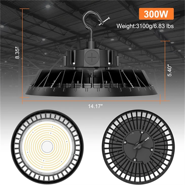 LED UFO High Bay Hallenstrahler - 200 W 25.000Lumen