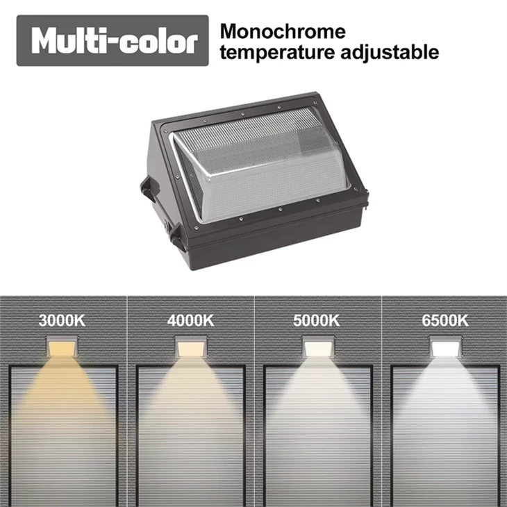 LED Wall Pack Light, 60W Full Cutoff Dusk To Dawn Outdoor Security Lights factory