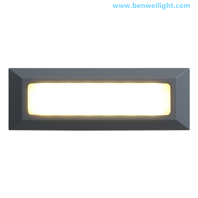Lampu LED Kalis Air Putih Hangat 3000K Untuk Tangga & Dinding Luaran