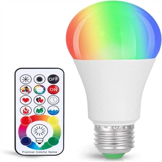 Mentol Lampu Bertukar Warna, 820LM Boleh Dimalapkan E26 10W RGB