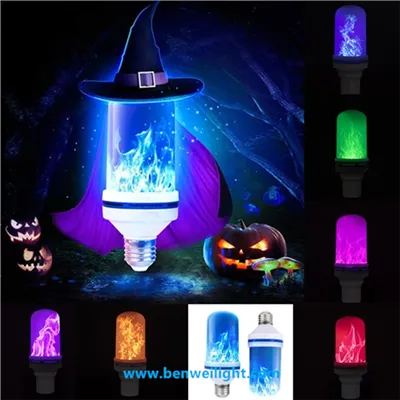 Mentol LED Kesan Nyalaan