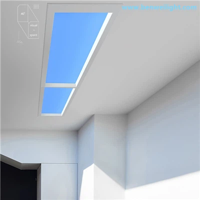 Panel LED Langit Biru Tersembunyi Dengan Kawalan Pintar
