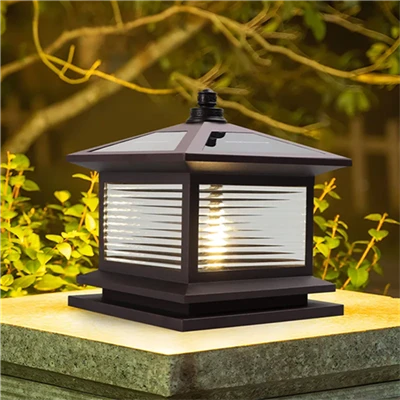 Lampu Halaman LED Solar - Pemasangan Dinding/Lajur Kalis Air Untuk Hiasan Taman & Vila