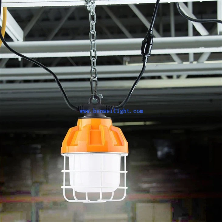 Temporary LED String Lights for Construction Site (3)