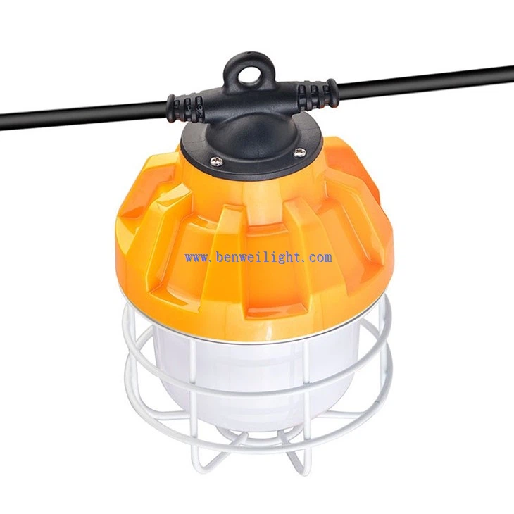 Temporary LED String Lights for Construction Site (5)